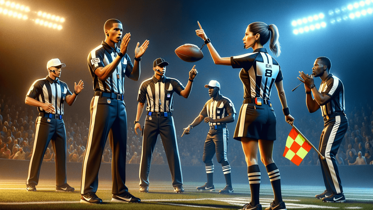 How Do Referees Communicate in Football? Football Universe