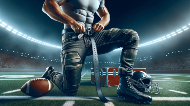 How to Put a Belt in Football Pants?