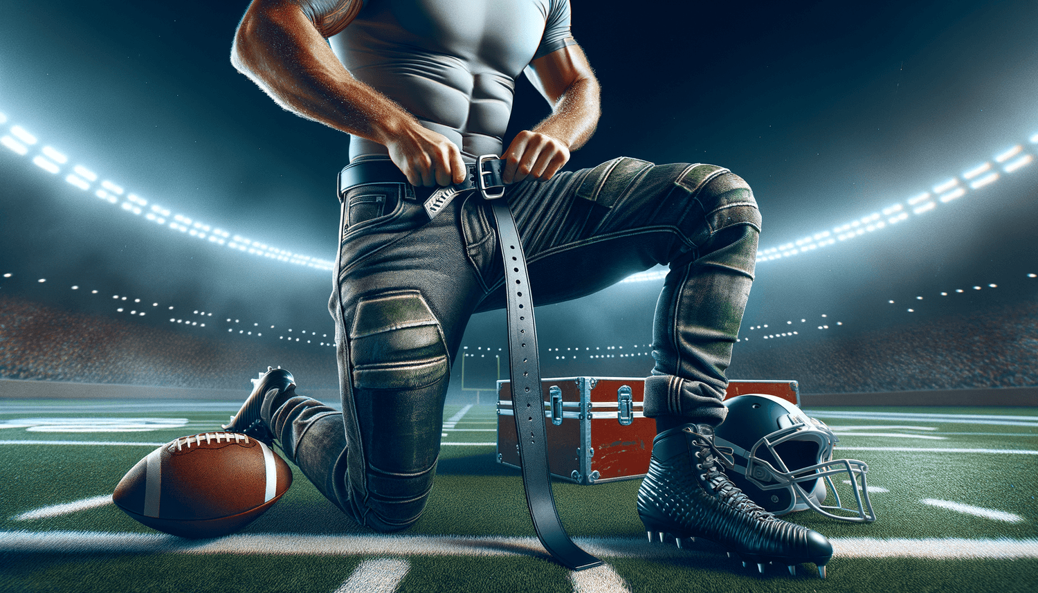 How To Put A Belt In Football Pants